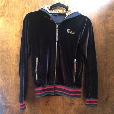 gucci polo sweater|gucci velour sweatsuit.